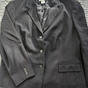 Calvin Klein Collection Charcoal Blazer Size 22